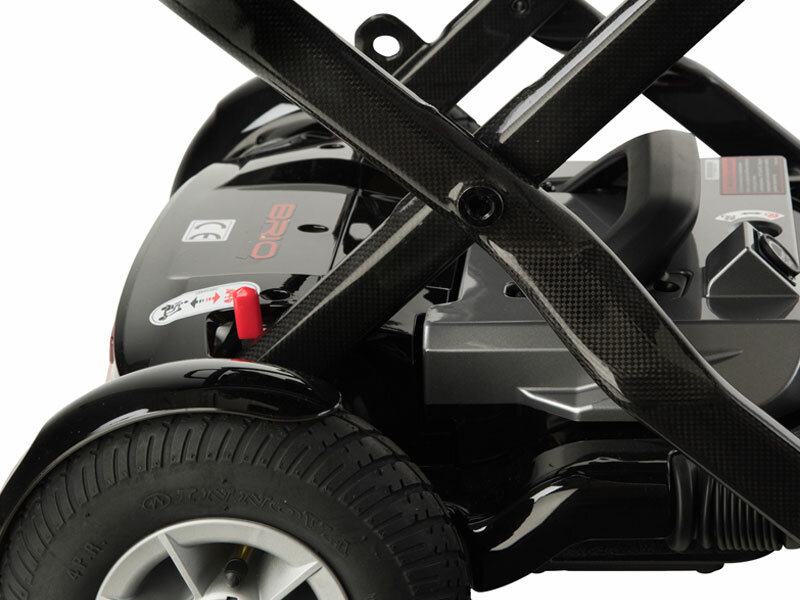 Brio S19FC Carbon - 4 wiel opvouwbare scootmobiel