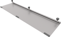 Verstelbare drempelhulp - 3 tot 7cm