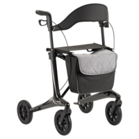 MultiMotion Carbon rollator Zwart