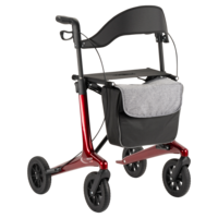 MultiMotion Carbon rollator rood