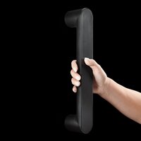 Wandbeugel &ndash; charcoal black