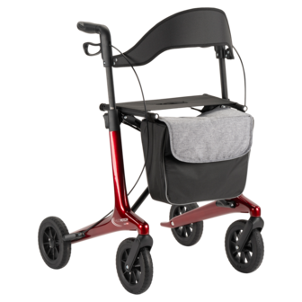 MultiMotion Carbon rollator rood