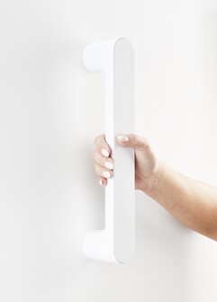 Vitility wandbeugel pearl white