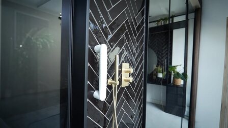 Vitility wandbeugel pearl white
