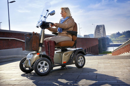 Life &amp; Mobility Solo Elegance - 4 wiel scootmobiel Retro