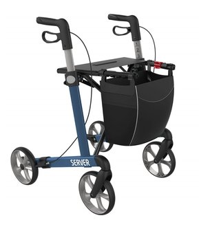 Rehasense rollator Server - verschillende kleuren