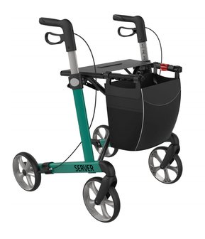 Rehasense rollator Server - verschillende kleuren