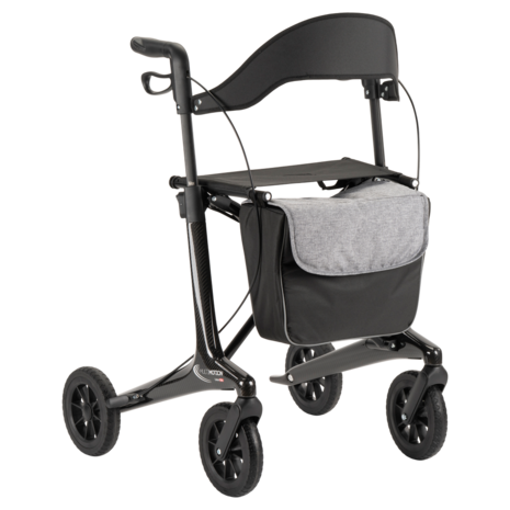 MultiMotion Carbon rollator Zwart