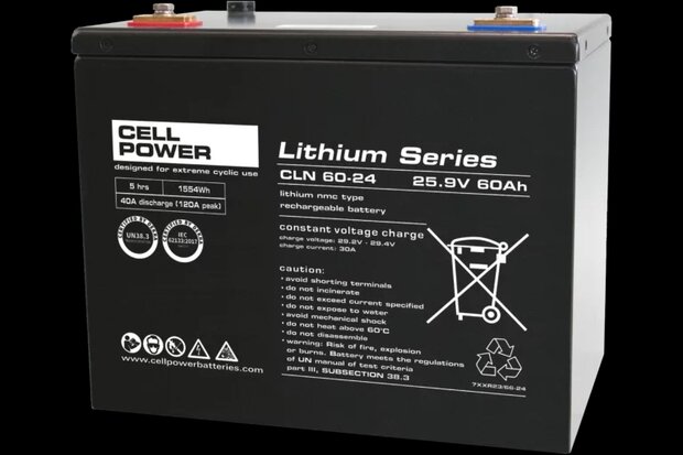 Cellpower Lithium accu CLN60-24
