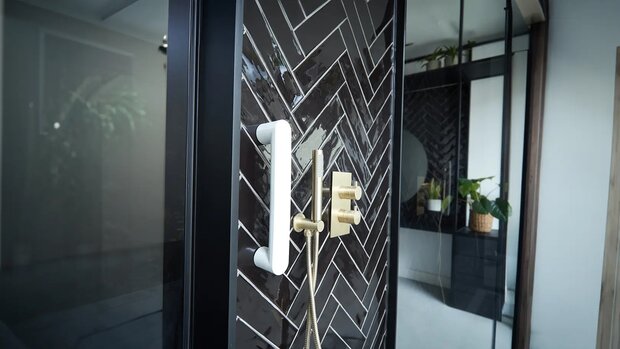 Vitility wandbeugel pearl white