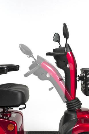 Vermeiren Ceres Special Edition rood - 4 wiel scootmobiel