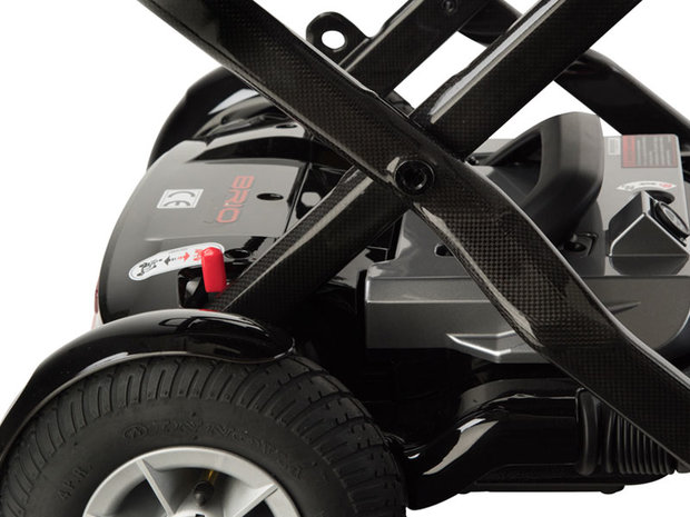 Brio S19FC Carbon - 4 wiel opvouwbare scootmobiel