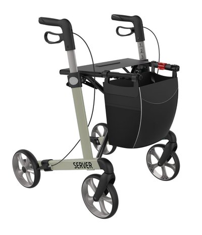 Rehasense rollator Server - verschillende kleuren