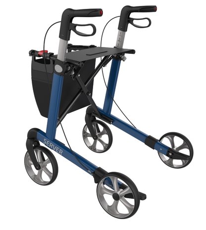 Rehasense rollator Server - verschillende kleuren