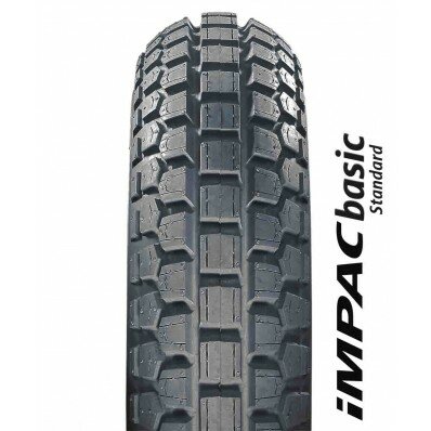 Buitenband 4.00-8 (400x100) blokprofiel - zwart