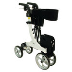Drive Medical Nitro softwielen lichtgewicht rollator - wit