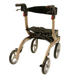 Drive Medical Nitro softwielen lichtgewicht rollator - champagne