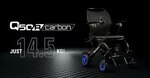 Quickie Q50 R carbon elektrisch opvouwbare rolstoel