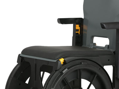 Wheelable accessoire: afdekzitting