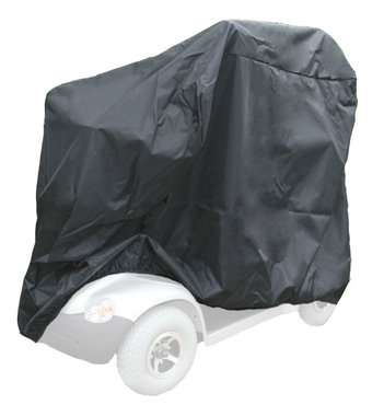 Afdekhoes scootmobiel zwart - Small 105x55x90