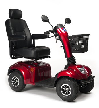 Vermeiren Ceres Special Edition rood - 4 wiel scootmobiel