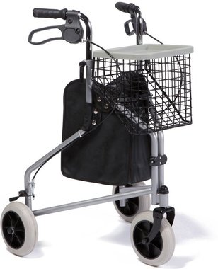 Vermeiren Delta 201 rollator - zilver